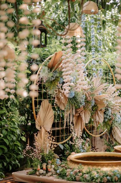 Backdrop and Photo-op — Haldi decor — Alila Diwa Goa